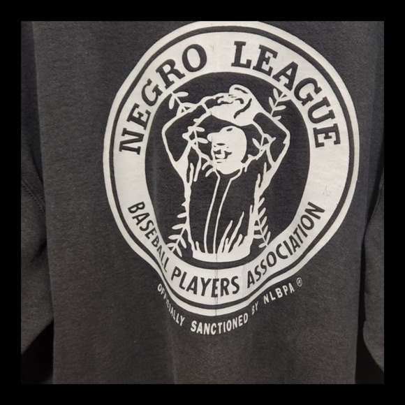 NY Black Yankees Negro League 90% Cotton Sweatshirt Made IN USA VTG Men's XXL - Picture 6 of 7